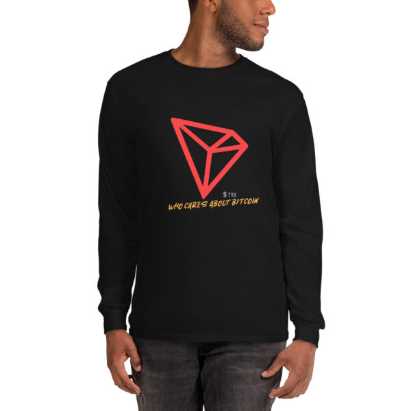 TRON - WHO CARES ABOUT Long Sleeve Shirt