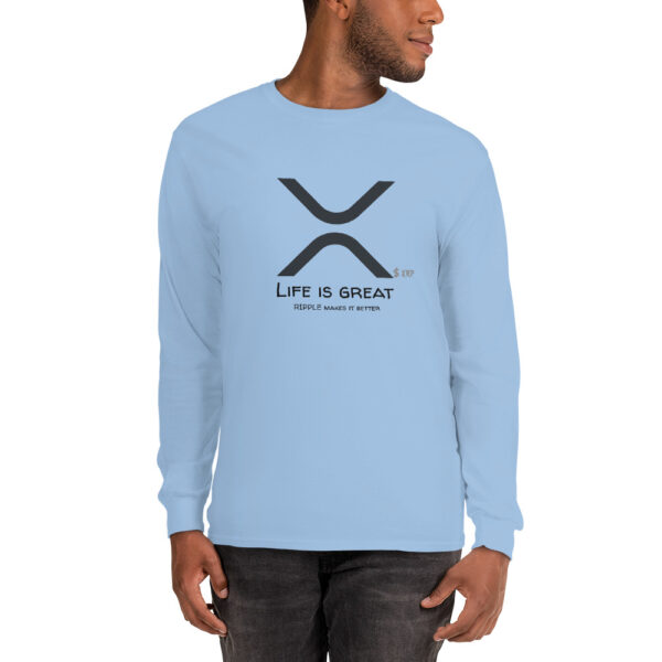 RIPPLE - LIFE IS GREAT Long Sleeve Shirt - Image 3