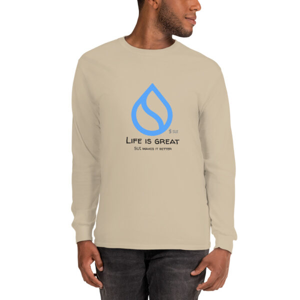 SUI - LIFE IS GREAT Long Sleeve Shirt - Image 2