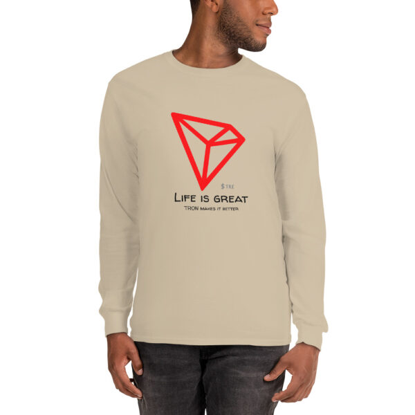TRON - LIFE IS GREAT Long Sleeve Shirt - Image 3
