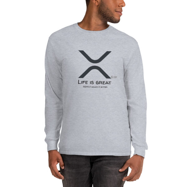 RIPPLE - LIFE IS GREAT Long Sleeve Shirt - Image 2