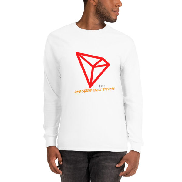 TRON - WHO CARES ABOUT Long Sleeve Shirt - Image 3