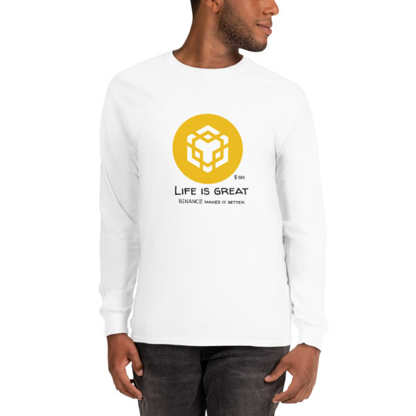 BINANCE - LIFE IS GREAT Long Sleeve Shirt