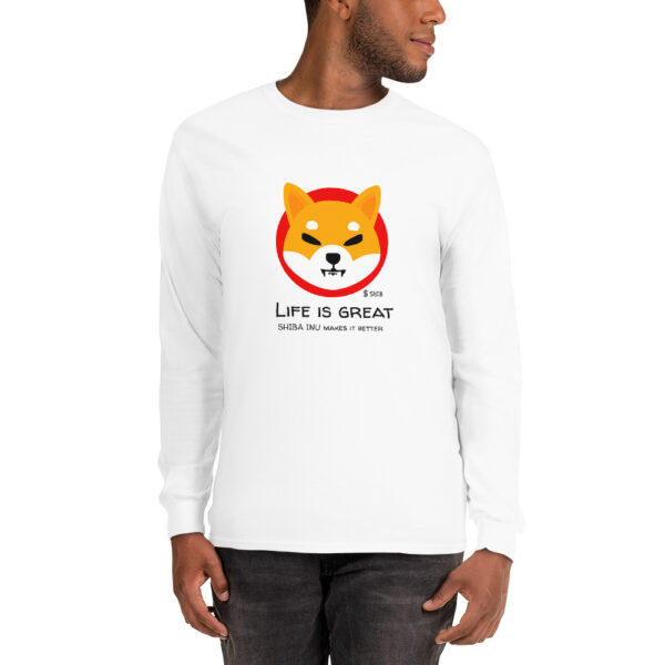 SHIBA INU - LIFE IS GREAT Long Sleeve Shirt