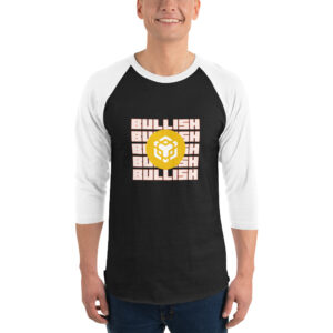 BULLISH BINANCE 3/4 sleeve shirt