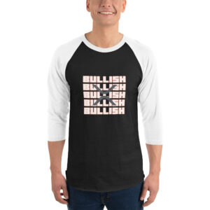 BULLISH RIPPLE 3/4 sleeve shirt