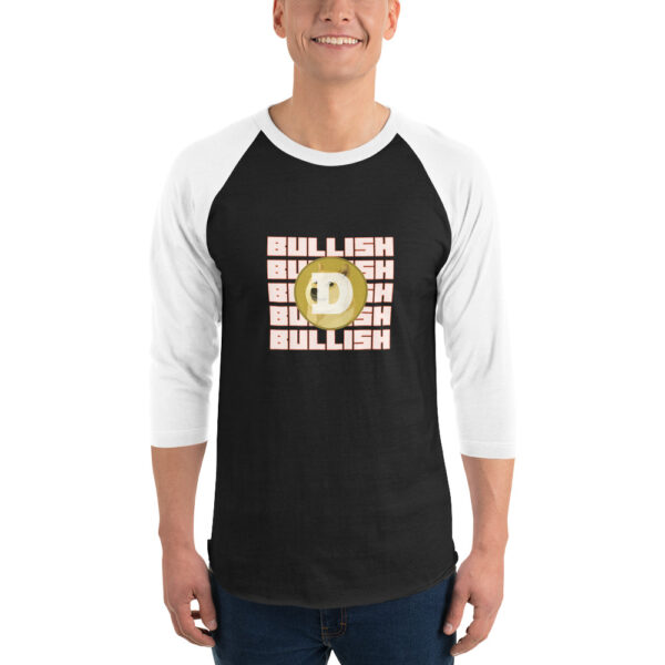 BULLISH DOGE 3/4 sleeve shirt
