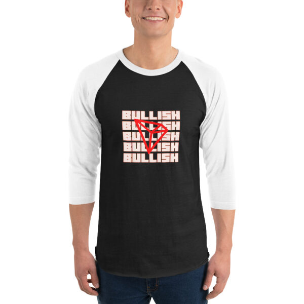 BULLISH TRON 3/4 sleeve shirt - Image 2