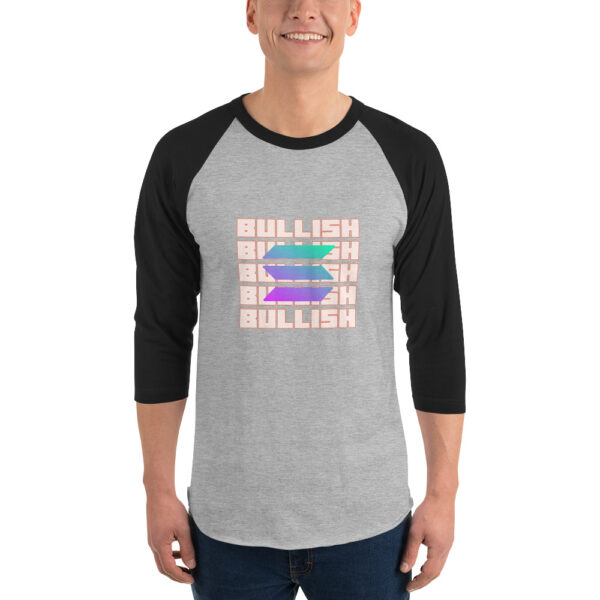 BULLISH SOLANA 3/4 sleeve shirt - Image 2