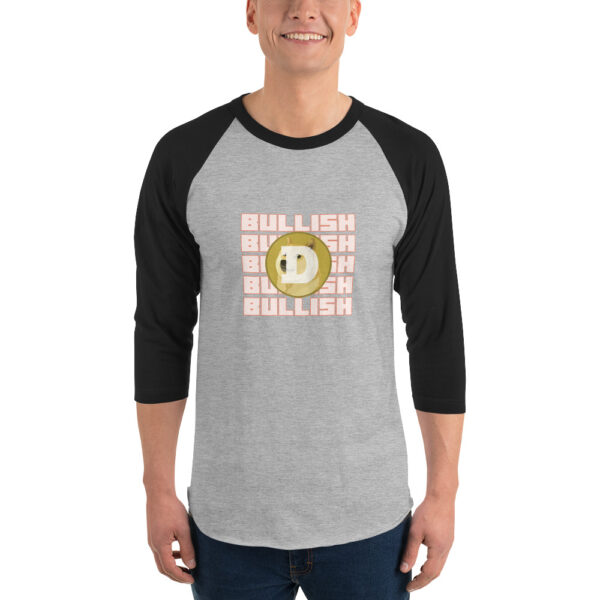 BULLISH DOGE 3/4 sleeve shirt - Image 2