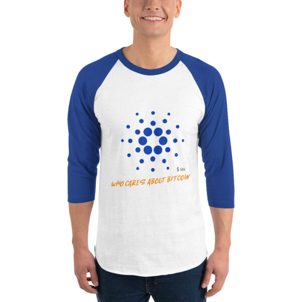 CARDANO - WHO CARES ABOUT 3/4 sleeve shirt