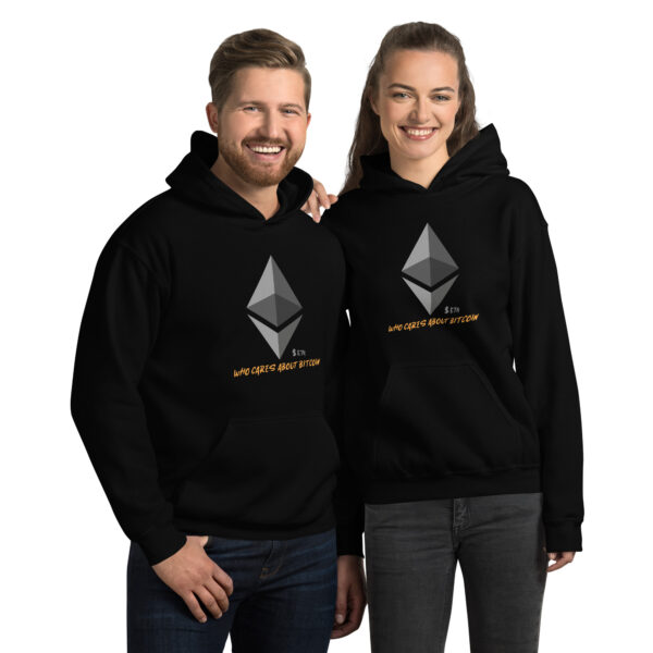 ETHEREUM - WHO CARES ABOUT Hoodie - Image 2