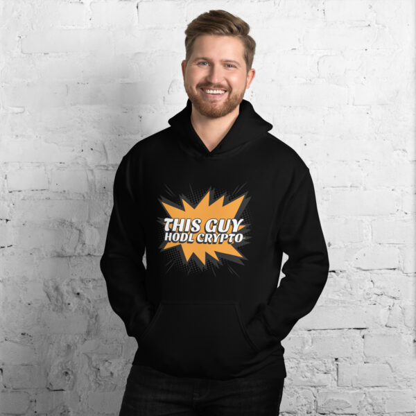 THIS GUY HODL CRYPTO Hoodie - Image 2