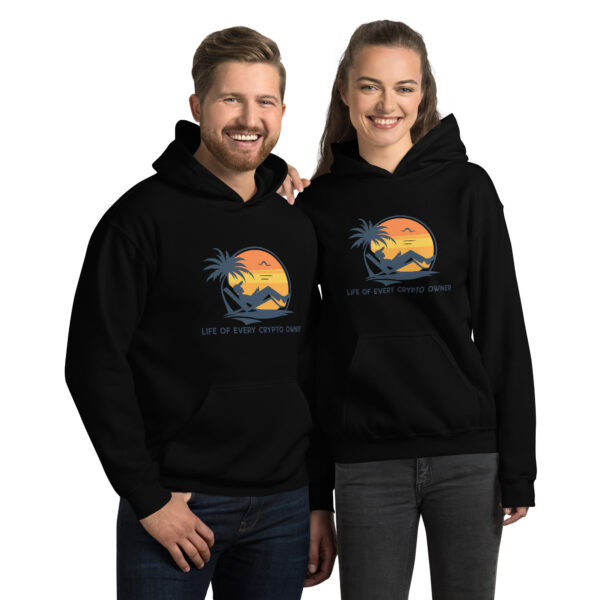 LIFE OF EVERY CRYPTO OWNER Hoodie - Image 2