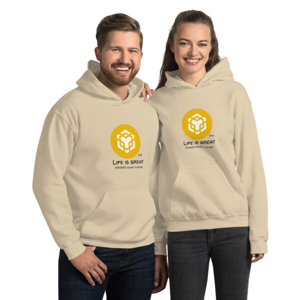 BINANCE - LIFE IS GREAT Hoodie