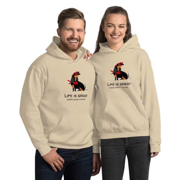 DOGAI - LIFE IS GREAT Hoodie - Image 3