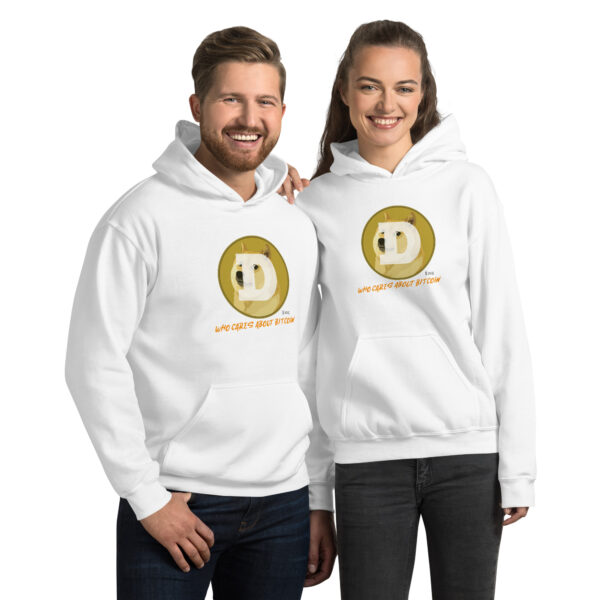 DOGE - WHO CARES ABOUT Hoodie - Image 2