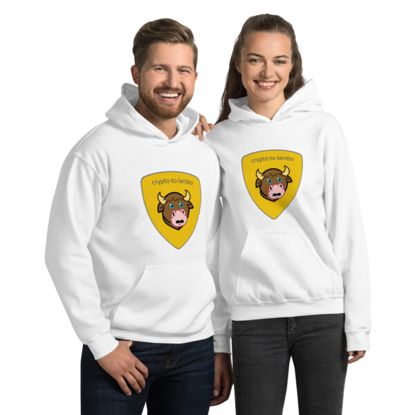 CRYPTO TO LAMBO BULL Hoodie - Image 2