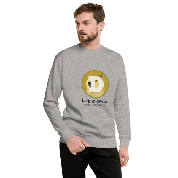 DOGE - LIFE IS GREAT Sweatshirt - Image 2