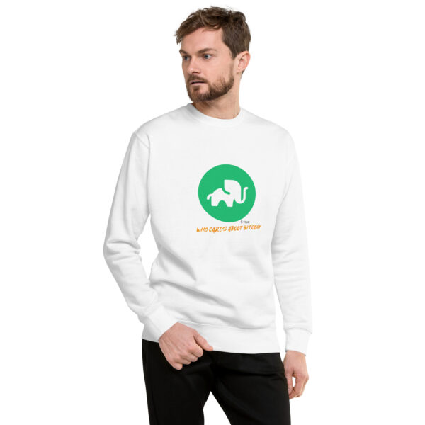 TRUNK - Who Cares About Unisex Sweatshirt - Image 2