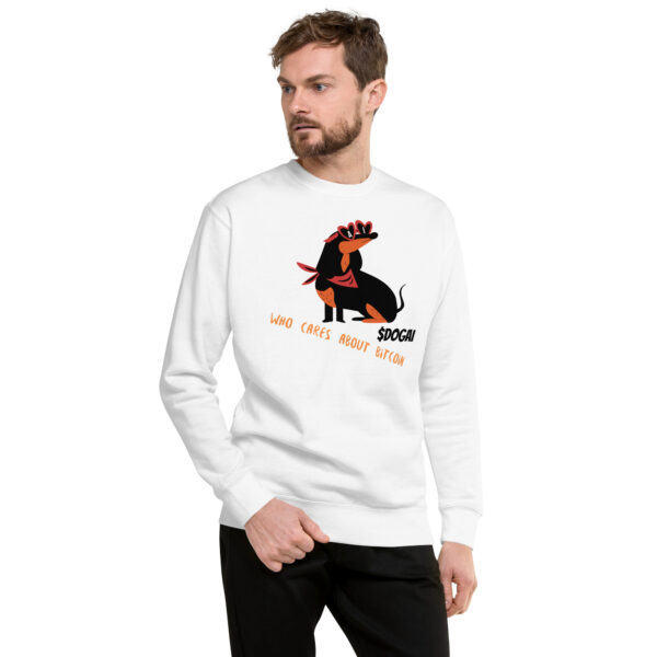 DOGAI - Who Cares About Unisex Sweatshirt - Image 2