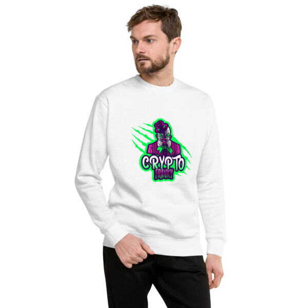 CRYPTO FRANKY Unisex Sweatshirt - Image 2