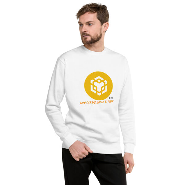 BINANCE - WHO CARES ABOUT Unisex Sweatshirt