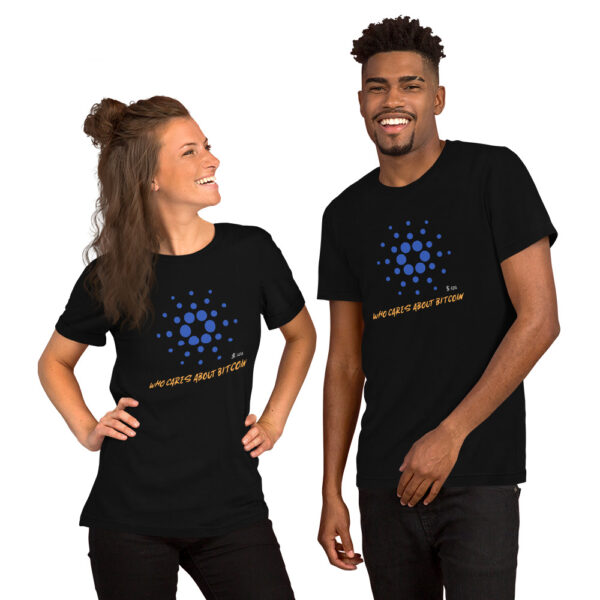 CARDANO - WHO CARES ABOUT t-shirt - Image 2