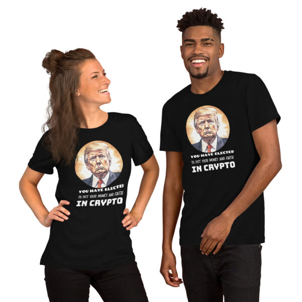 TRUMP CRYPTO ELECTION t-shirt