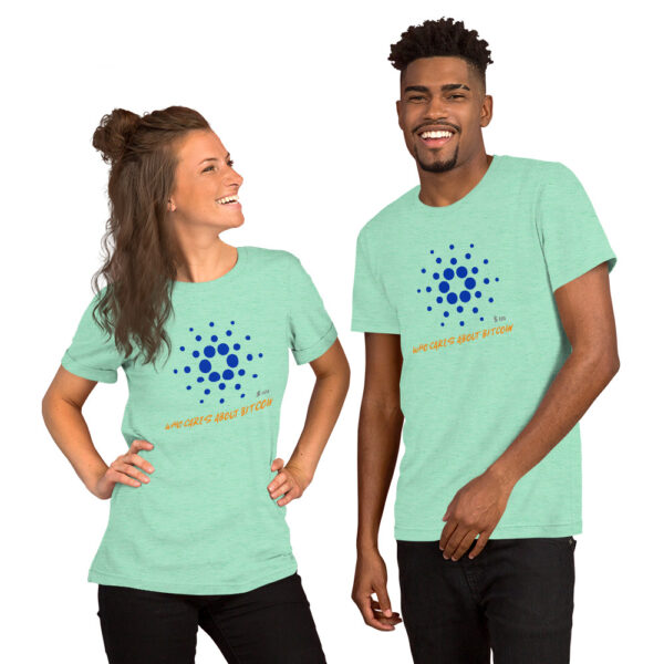 CARDANO - WHO CARES ABOUT t-shirt - Image 4