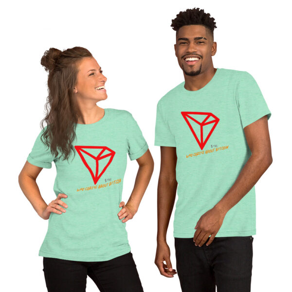 TRON - WHO CARES ABOUT t-shirt - Image 4