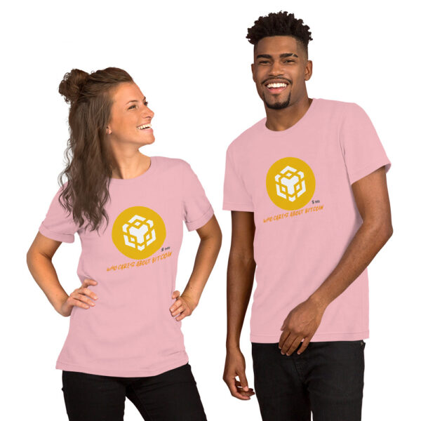 BINANCE - WHO CARES ABOUT t-shirt - Image 3