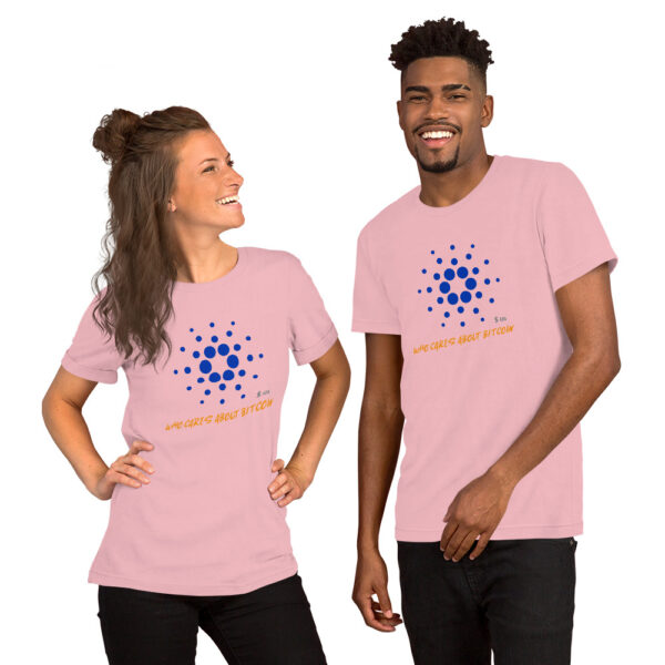 CARDANO - WHO CARES ABOUT t-shirt - Image 3