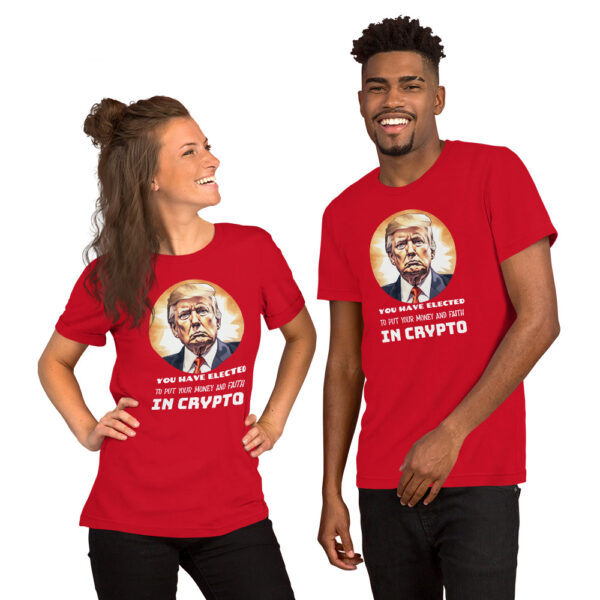 TRUMP CRYPTO ELECTION t-shirt - Image 2