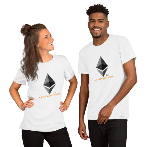 ETHEREUM - WHO CARES ABOUT t-shirt