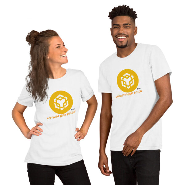 BINANCE - WHO CARES ABOUT t-shirt - Image 5