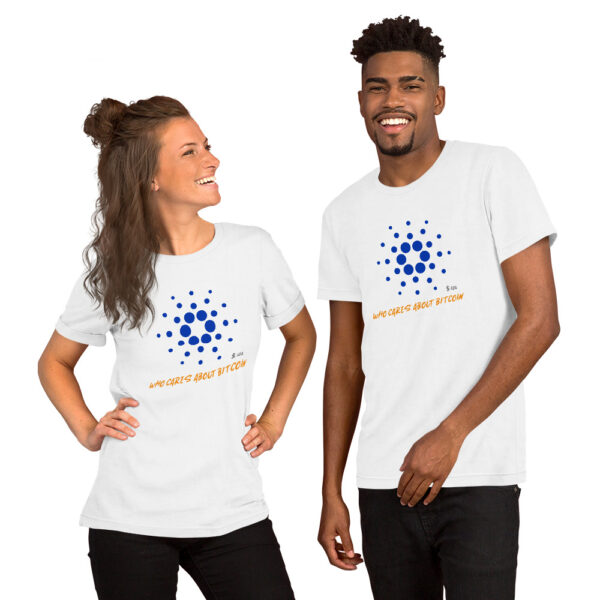 CARDANO - WHO CARES ABOUT t-shirt - Image 5