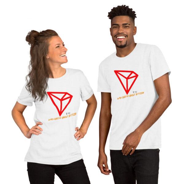 TRON - WHO CARES ABOUT t-shirt - Image 5