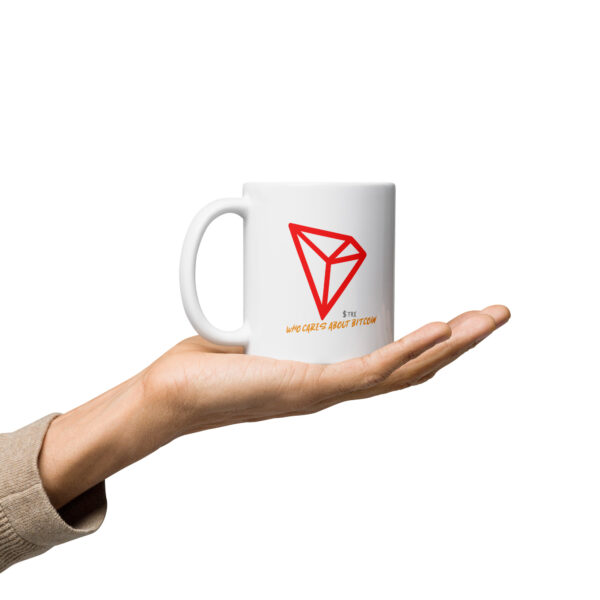 TRON - WHO CARES ABOUT mug - Image 2