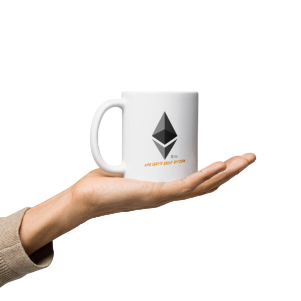 ETHEREUM - WHO CARES ABOUT mug - Image 2