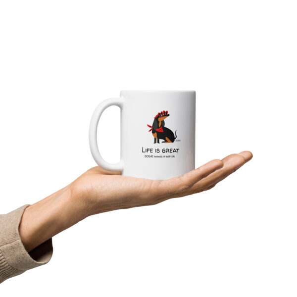 DOGAI - LIFE IS GREAT mug - Image 2