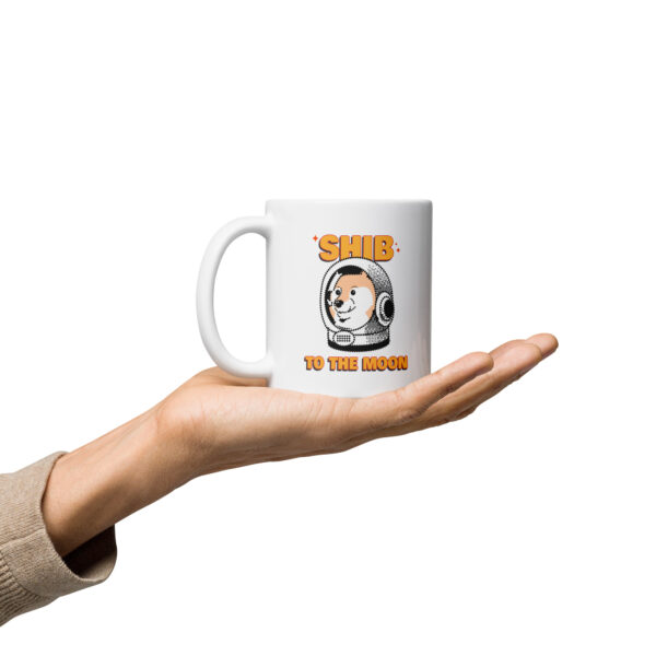 SHIB TO THE MOON mug - Image 2