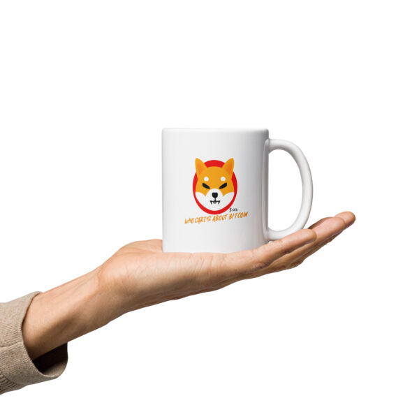 SHIBA INU - WHO CARES ABOUT mug