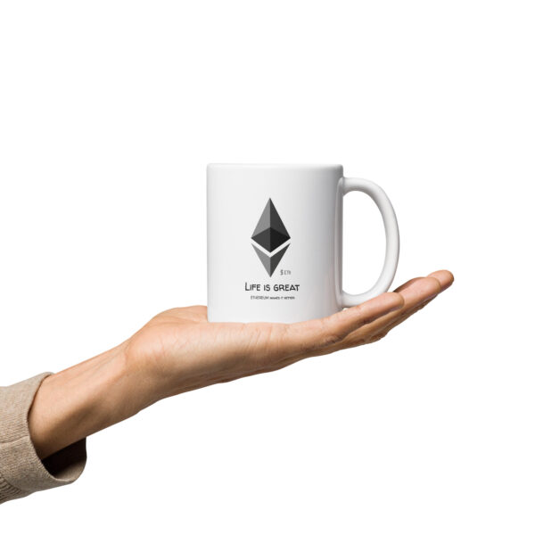 ETHEREUM - LIFE IS GREAT mug