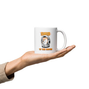 SHIB TO THE MOON mug