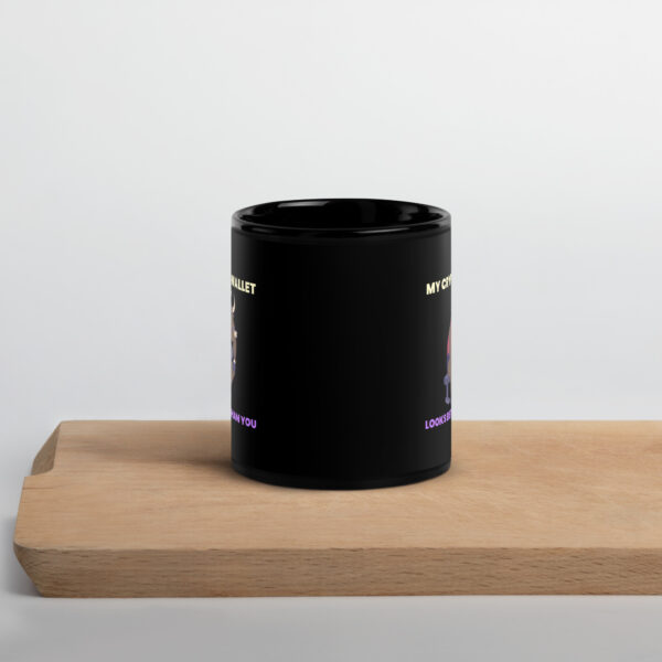 MY CRYPTO WALLET HODL Mug - Image 2