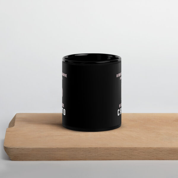 A MAN NEEDS CRYPTO Mug - Image 2