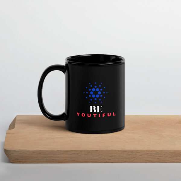 BE YOUTIFUL CARDANO Mug - Image 3