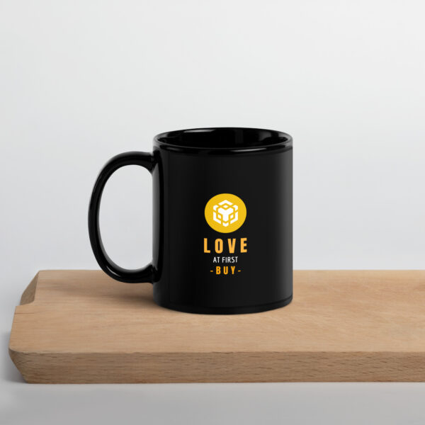 LOVE AT FIRST BUY BINANCE Mug - Image 3