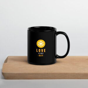 LOVE AT FIRST BUY BINANCE Mug